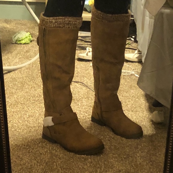 madeline sweater cuff boot